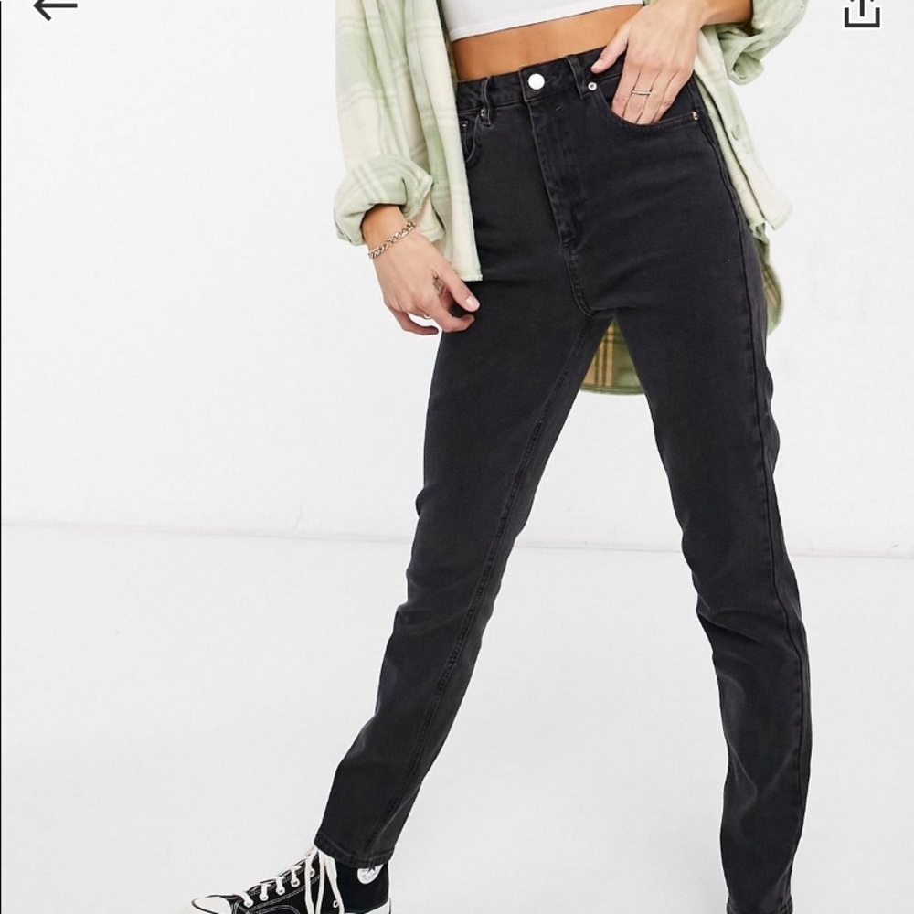 tall high rise farleigh slim mom jeans